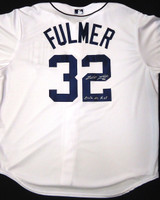 Michael Fulmer Autographed Detroit Tigers Home Nike Jersey Inscribed "2016 AL ROY"