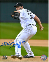 Michael Fulmer Autographed Detroit Tigers 8x10 Photo #2 - Intensity