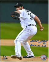 Michael Fulmer Autographed Detroit Tigers 8x10 Photo #2 - Inscribed "2016 AL ROY"