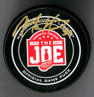 Anthony Mantha Autographed Farewell to the Joe Official Game Puck