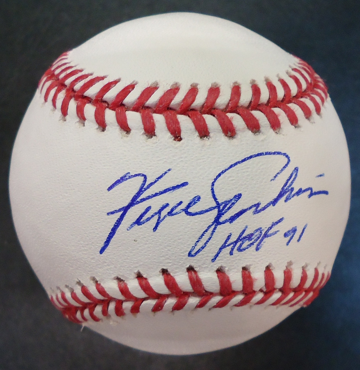 Fergie Jenkins Autographed Baseball - Official Major League Ball Inscribed  HOF 91