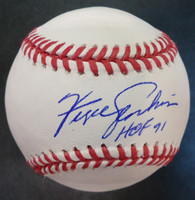 Fergie Jenkins Autographed Baseball - Official Major League Ball Inscribed "HOF 91"