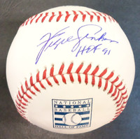 Fergie Jenkins Autographed Baseball - Official Hall of Fame Ball Inscribed "HOF 91"
