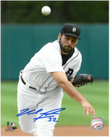 Michael Fulmer Autographed Detroit Tigers 8x10 Photo #3 - The Pitch