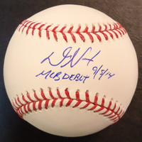 Daniel Norris Autographed Baseball - Official Major League Ball Inscribed "MLB Debut 9/5/14"