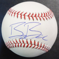 Beau Burrows Autographed Baseball - Official Major League Ball