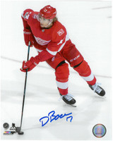 David Booth Autographed Detroit Red Wings 8x10 Photo #2