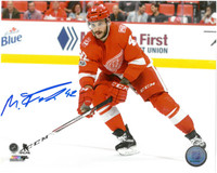 Martin Frk Autographed Detroit Red Wings 8x10 Photo #1