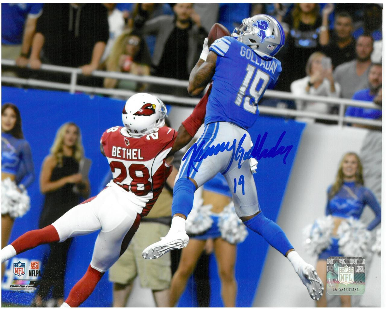 Kenny Golladay Autographed Detroit Lions 8x10 2 First Nfl Touchdown Detroit City Sports