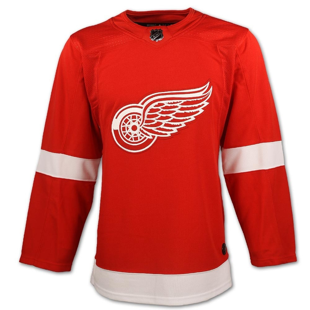 Detroit Red Wings Adidas Authentic Red Jersey - Detroit City Sports