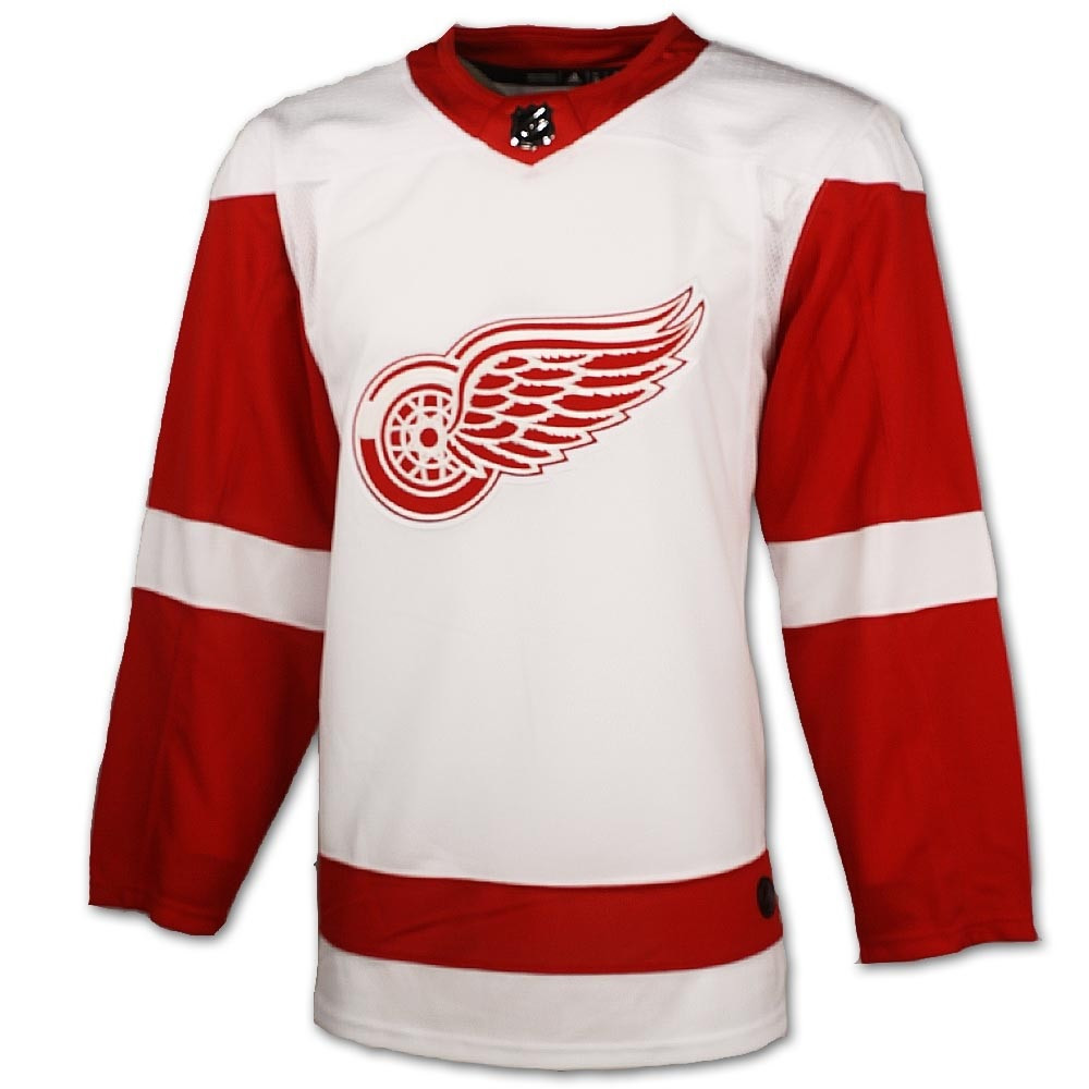 NEW adidas Detroit Red Wings White Away Authentic Pro Jersey Size 52