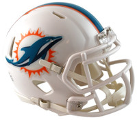Miami Dolphins Riddell Mini Speed Helmet