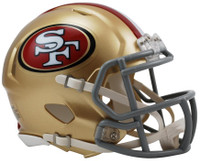 San Francisco 49ers Riddell Mini Speed Helmet
