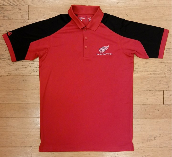 red wings polo shirt