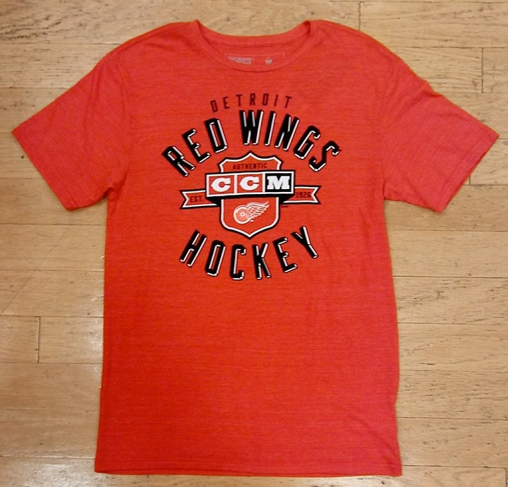 t shirt detroit red wings