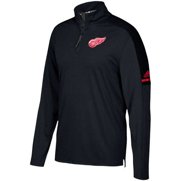black red wings jersey