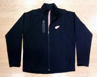 Detroit Red Wings Men's Levelwear Black Full Zip Jacket