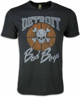 Detroit Pistons Bad Boys Distressed Logo Tri-blend Men's T-Shirt