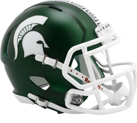 Kirk Gibson Autographed Michigan State Spartans Current Greek Mini Helmet (Pre-Order)
