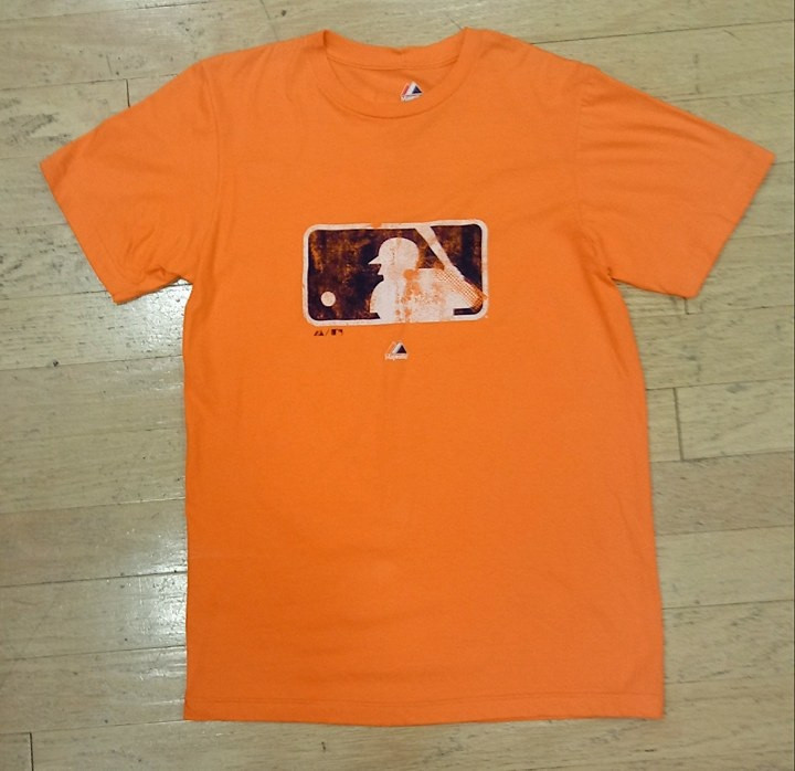 Detroit Tigers Men S Majestic Orange Official Major League Baseball Logo T Shirt Detroit City Sports