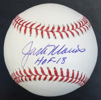 Jack Morris Autographed Baseball - Official Major League Ball Inscribed "HOF 18"