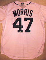 Jack Morris Autographed Detroit Tigers Nike Jersey Inscribed with "HOF 18"