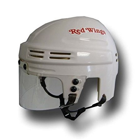 Detroit Red Wings White Mini Helmet 