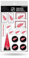 Detroit Red Wings Rico Industries Team Tattoo Variety Pack