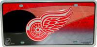 Detroit Red Wings Rico Industries Metal License Plate