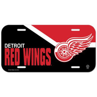 Detroit Red Wings Wincraft Plastic License Plate