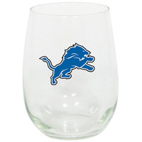 Detroit Lions The Memory Company 15oz Stemless Wine Glass