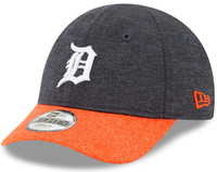 Detroit Tigers Toddler New Era Navy Blue Shadowed Tot 9FORTY Adjustable Hat