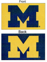 University of Michigan Sewing Concepts 3x5 Silk Screened Double Sided Flag