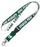 Michigan State University WinCraft Lanyard with Detachable Buckle