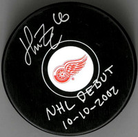 Pavel Datsyuk Autographed Detroit Red Wings 8x10 Photo #11 - 2014