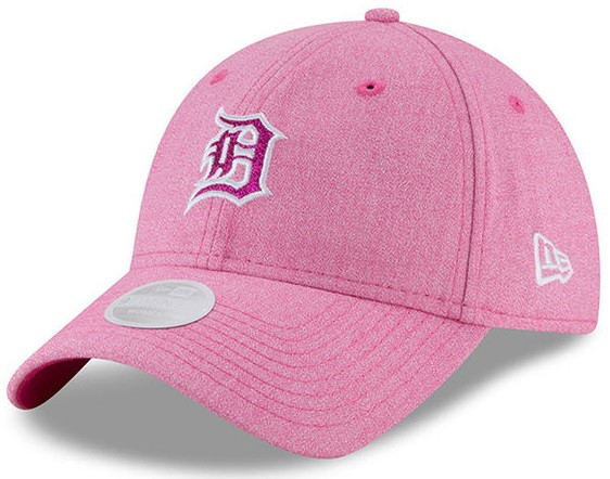 pink detroit hat