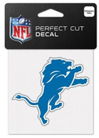 Detroit Lions WinCraft Logo Perfect Cut Decal 3" x 2.5"