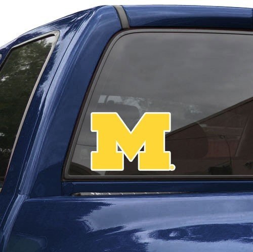 University Of Michigan Wincraft Perfect Cut 8 X8 Decal Detroit City Sports