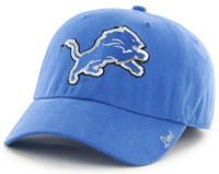 Detroit Lions Women's 47 Brand Sparkle Team Color Adjustable Hat