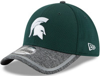 Michigan State University Men's New Era 39Thirty NE16 Training FlexFit Hat