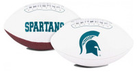 Michigan State University Rawlings Full Size Embroidered Signature Series Football