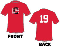 Detroit Red Wings Men's Yzerman "Make It Happen Captain" Tshirt