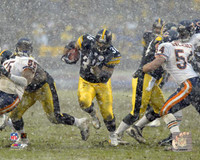 Jerome Bettis Autographed 8x10 #3 - In The Rain (horizontal) (Pre-Order)