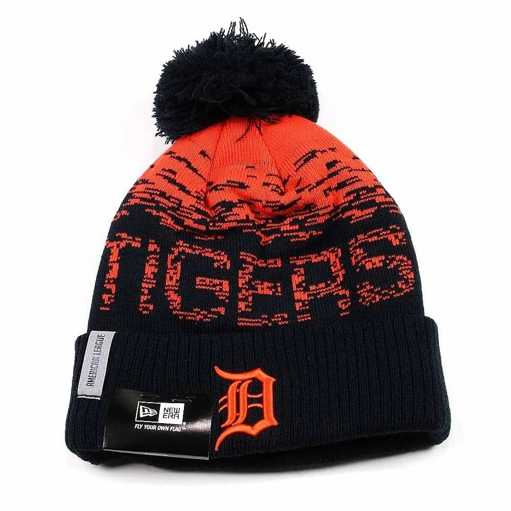 Detroit Tigers New Era 2017 Road On-Field Knit Hat - Detroit City Sports