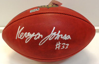 Kerryon Johnson Autographed Official NFL Game Football