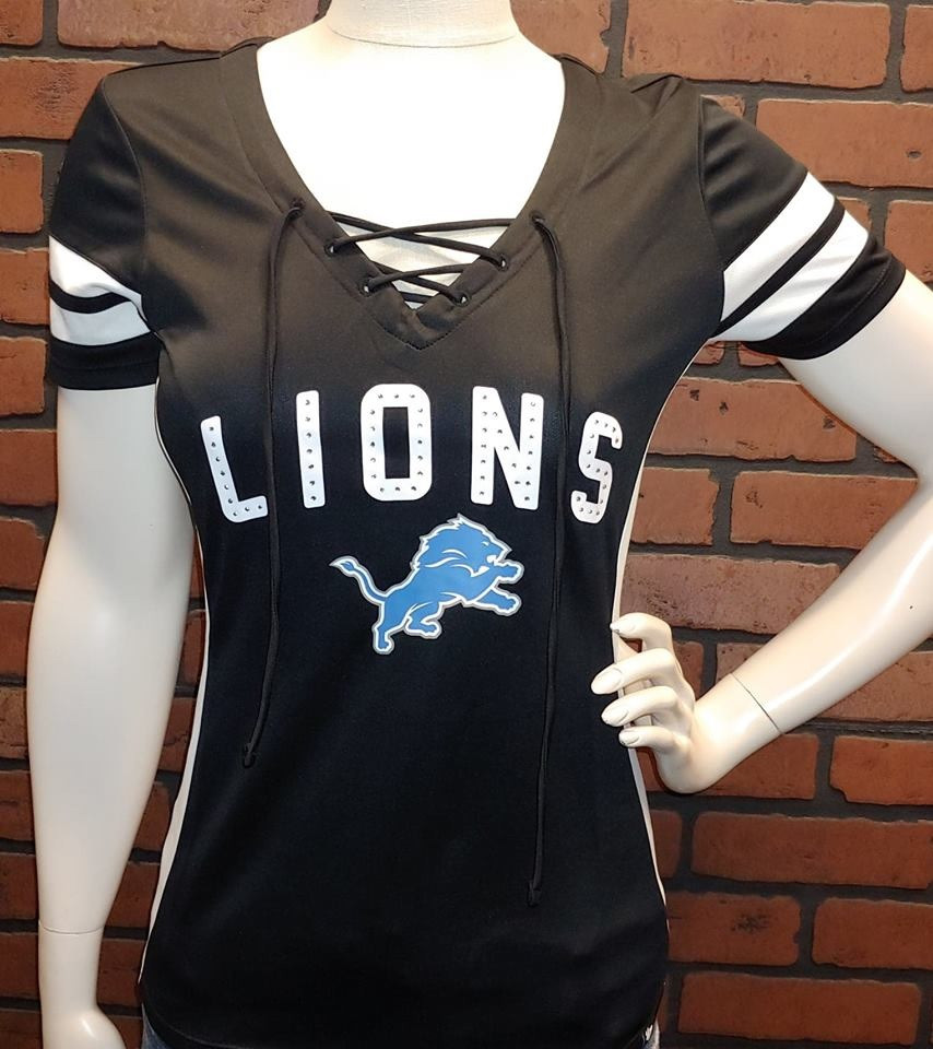 plus size womens detroit lions shirts