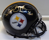 Jerome Bettis Autographed Pittsburgh Steelers Mini Helmet