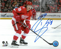Tyler Bertuzzi Autographed Detroit Red Wings 8x10 Photo #3
