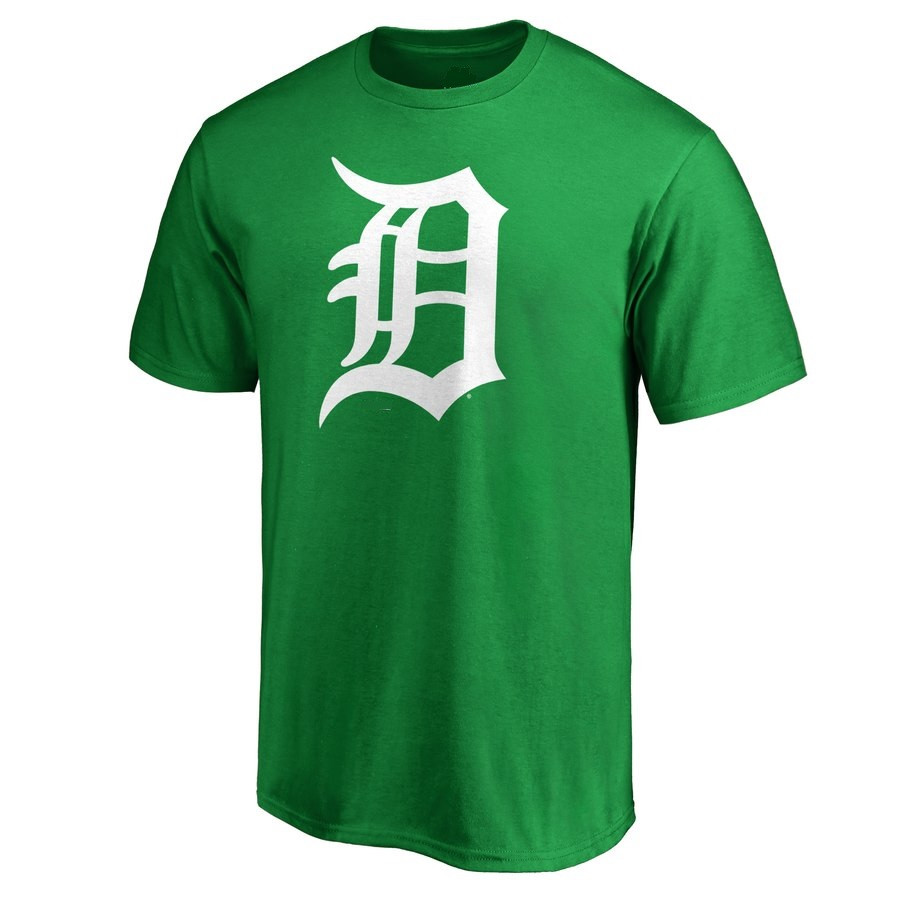green detroit tigers shirt