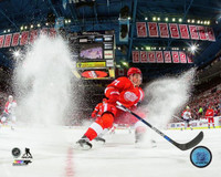 Detroit Red Wings Dylan Larkin "Ice Spray" Photo File 8x10 Photo